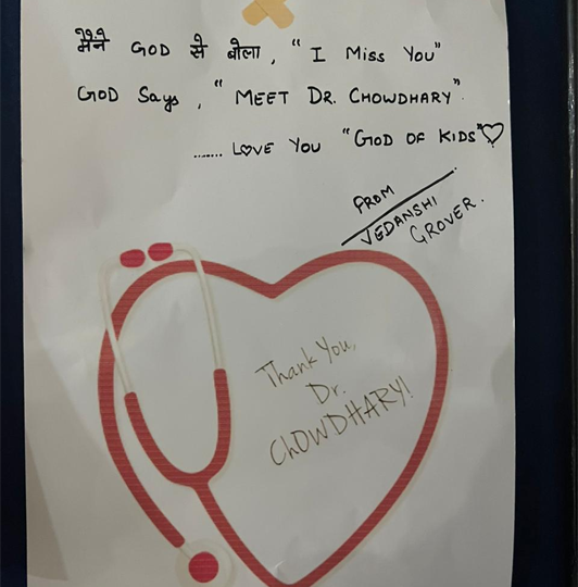 Patient Appreciation Letters