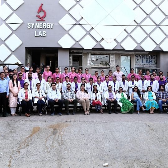 Ankur Kids Hospital and Synergy Lab team