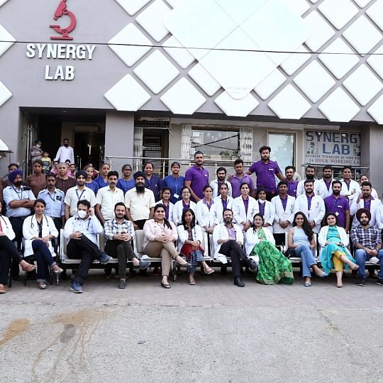 Doctors and staff of Ankur Kids Hospital