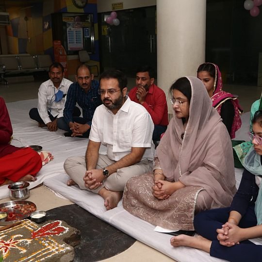 Hawan Pooja at Ankur Kids Hospital