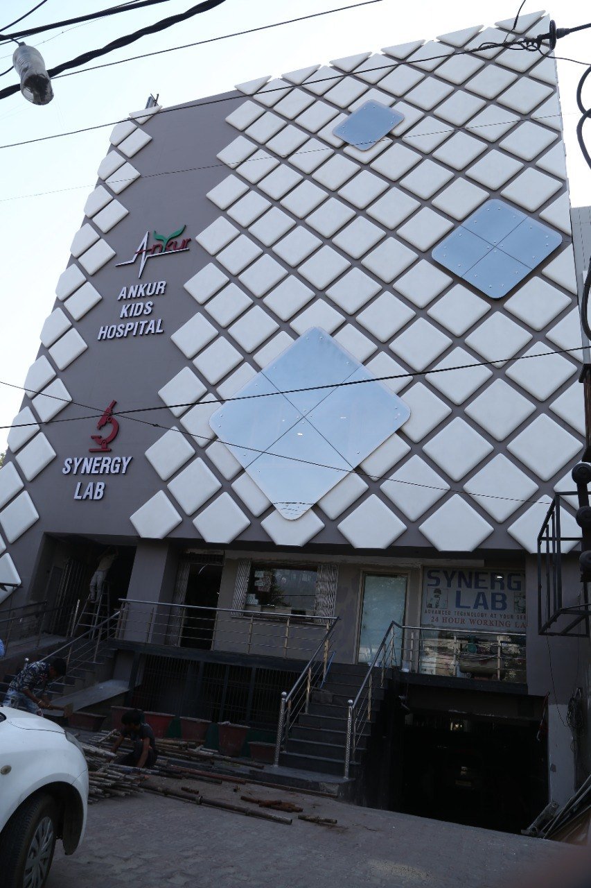 Entrance of Ankur Kids Hospital, 663 Guru Teg Bahadur Nagar, Jalandhar